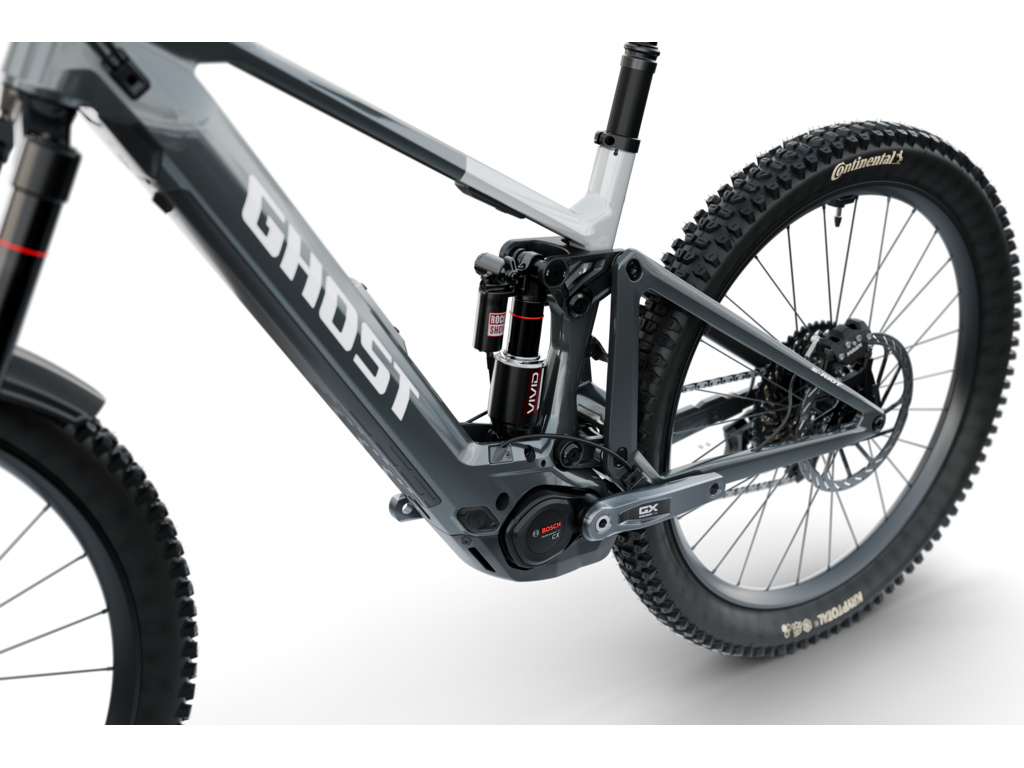 GHOST E-Riot CF Full Party Ud Carbon-Mist Blue/Pure Elegance Glossy 2026 - L