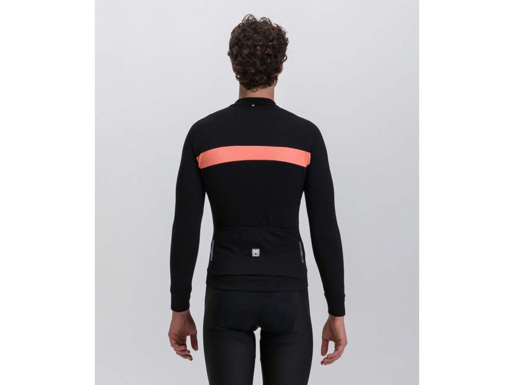 Dres s dlhým rukávom SANTINI Adapt Wool Orange