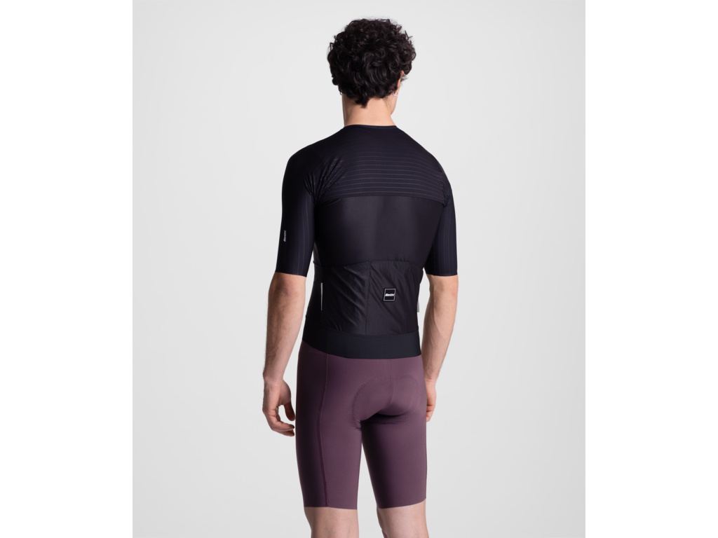 Unisex dres SANTINI Aero Race Black - M
