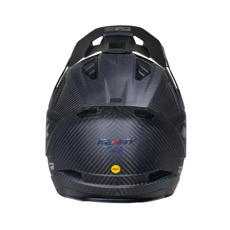 KENNY TITANIUM helmet matný karbón (hologram)