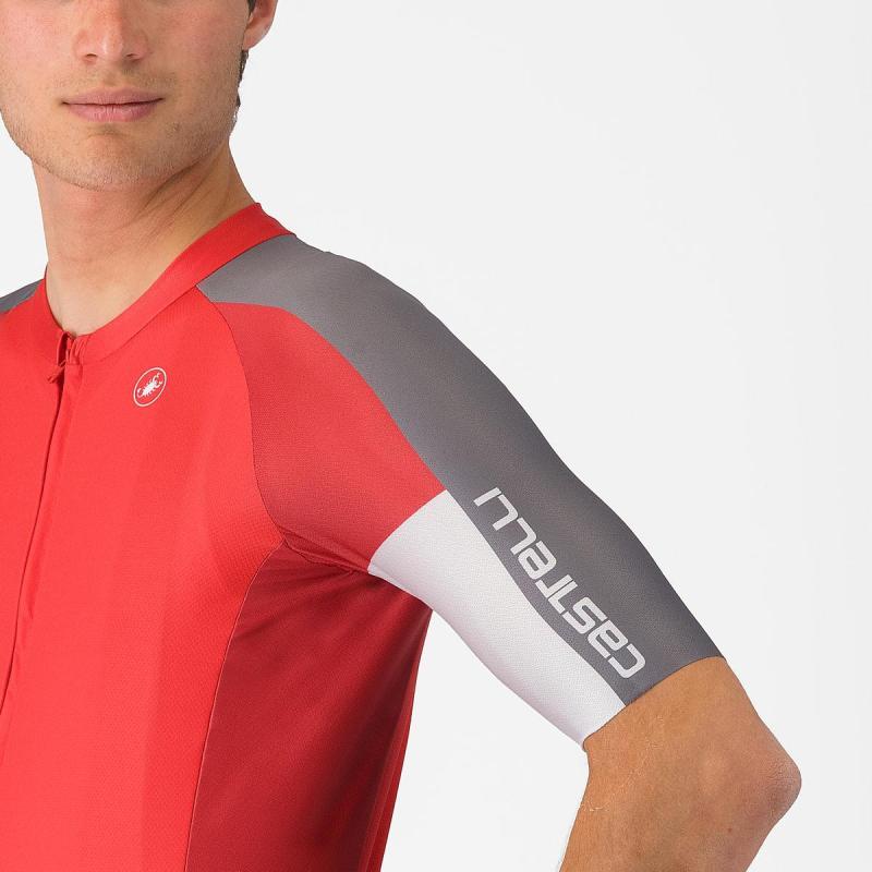 Castelli 25014 ENTRATA červená - M
