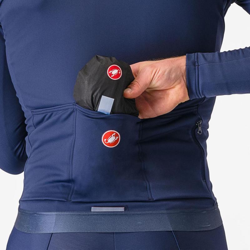 Castelli 24507 SQUALL SHELL svetlá čierna - 3XL