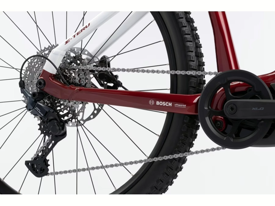 GHOST E-Teru Advanced Carbon Red/Chilly White 2026 - L