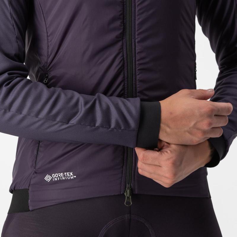 Castelli 23540 FLY THERMAL W fialová