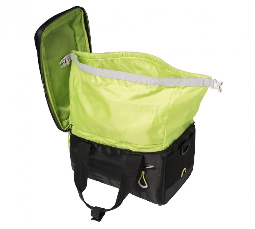 Basil MILES TRUNKBAG Čierna/limeta