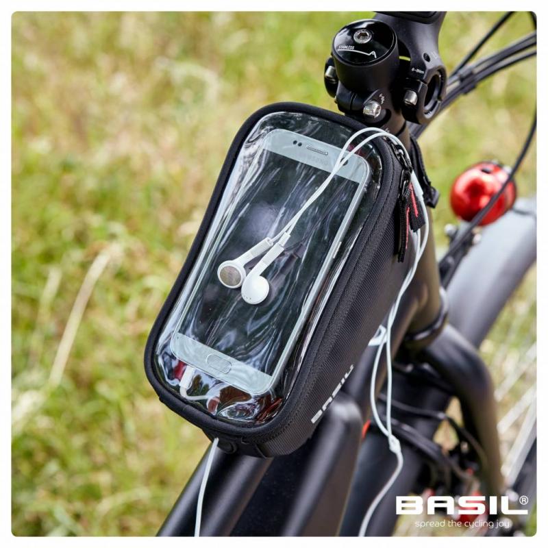 Basil SPORT DESIGN FRAME BAG Čierna
