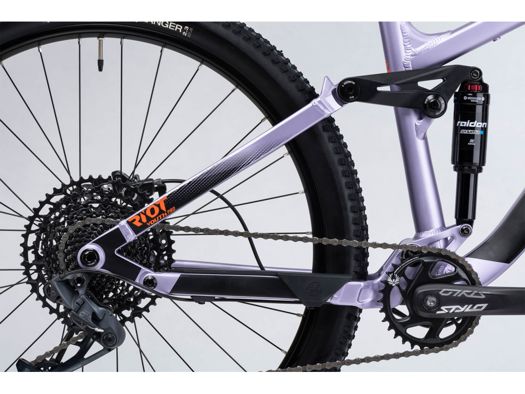 GHOST Riot Youth Pro 27,5 Grey Purple/Black Matt 2025