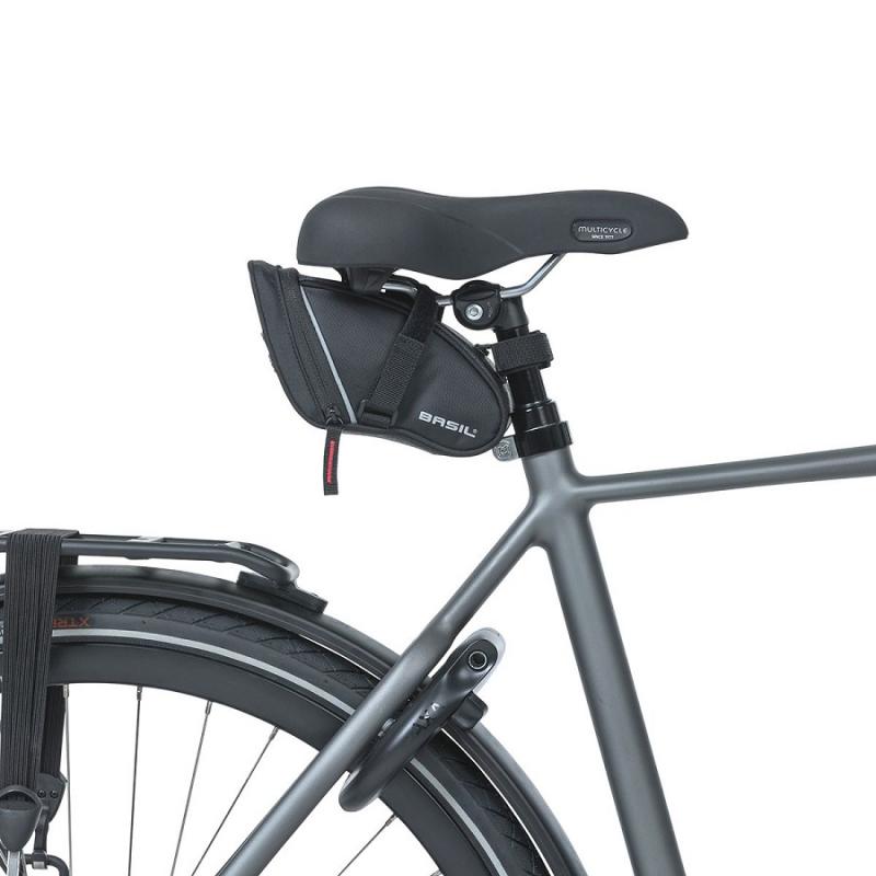 Basil SPORT DESIGN SADDLE BAG M čierna