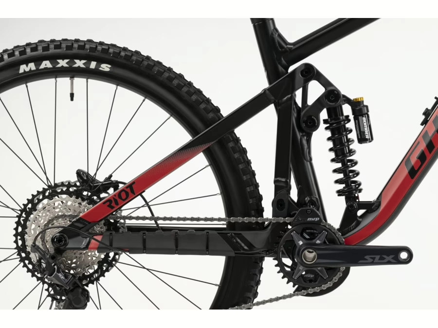 GHOST Riot EN AL 170/160 Pro Black/Red/Grey 2023