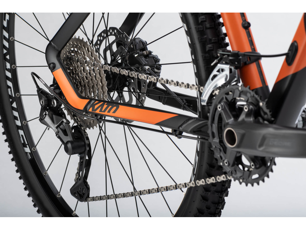 GHOST Kato Advanced 29 Black/Orange Matt 2025