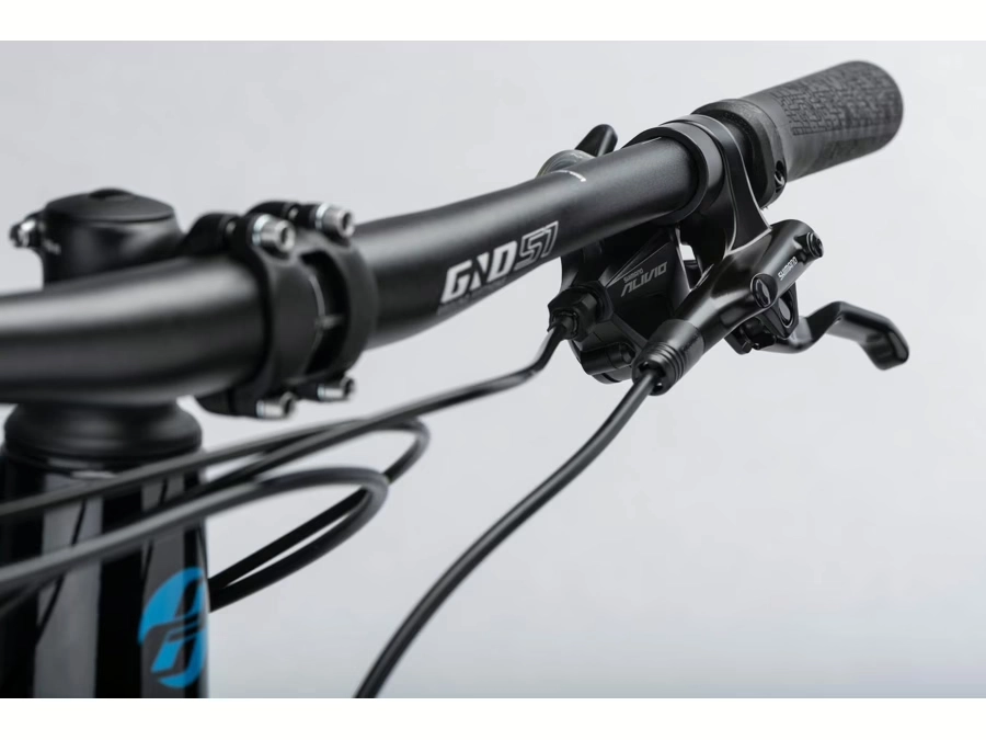 GHOST Kato Universal 27.5 Black/Bright Blue Gloss 2025 - M