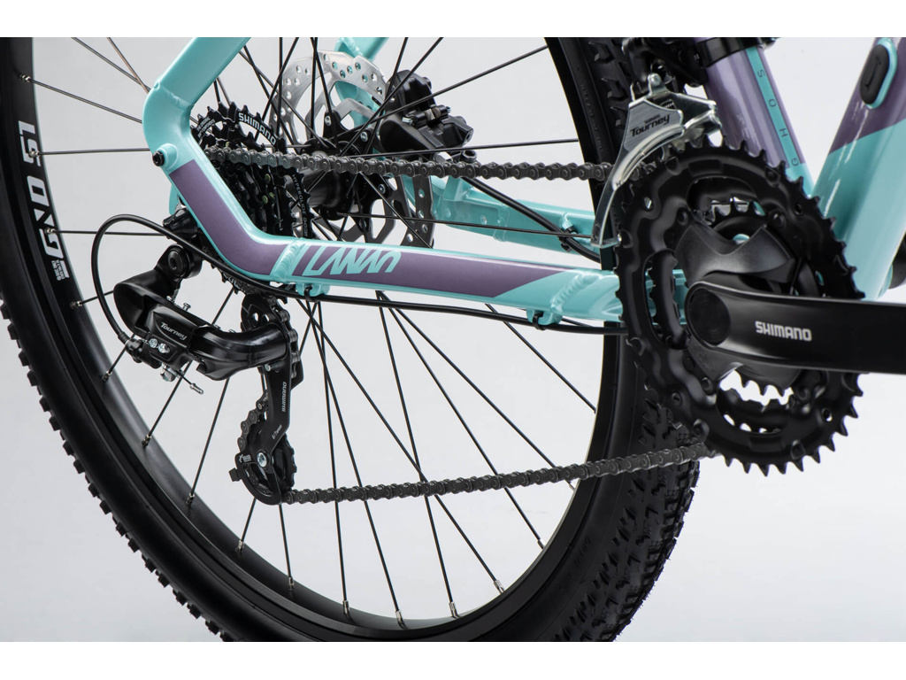 GHOST Lanao Base 27.5 Pearl Mint/Pearl Purple Gloss 2025