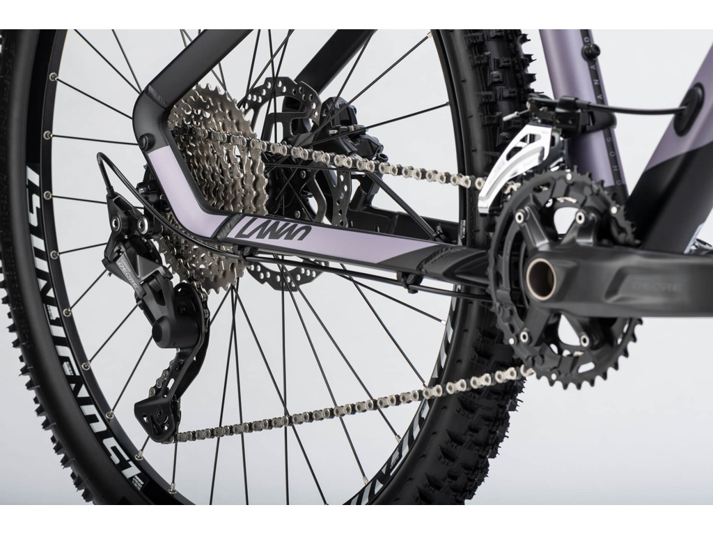 GHOST Lanao Advanced 27.5 Black/Pearl Purple Matt 2025