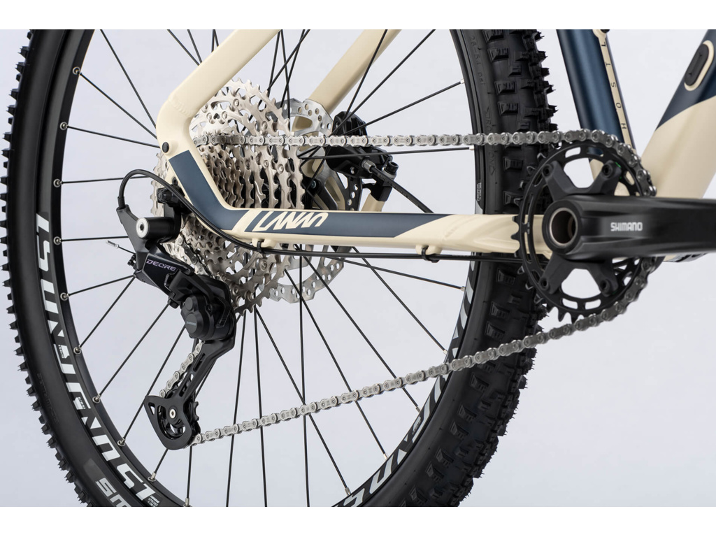 GHOST Lanao Pro 27.5 Yellow Metallic/Pearl Dark Blue Matt 2025 - S