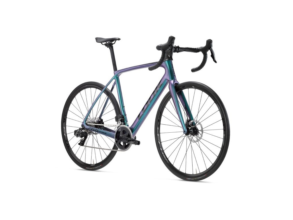 LOOK 765 Optimum 2 Disc Chameleon Green Blue Mat Rival Etap Fulcrum Racing 900 Wh 2025 - L