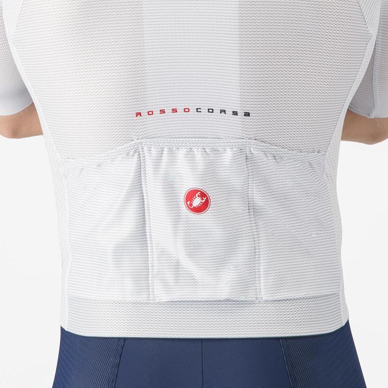 Castelli 25011 CLIMBER´S A/C strieborno šedý - L