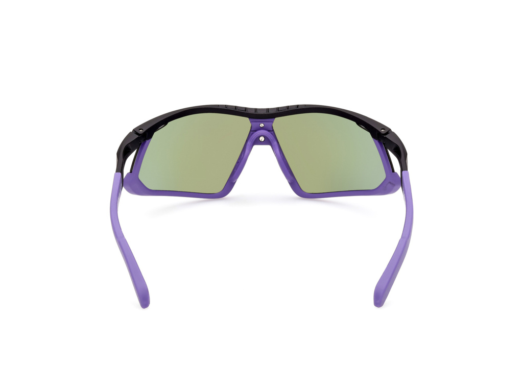 Slnečné okuliare ADIDAS Sport SP0055 - Black / Gradient Or Mirror Violet