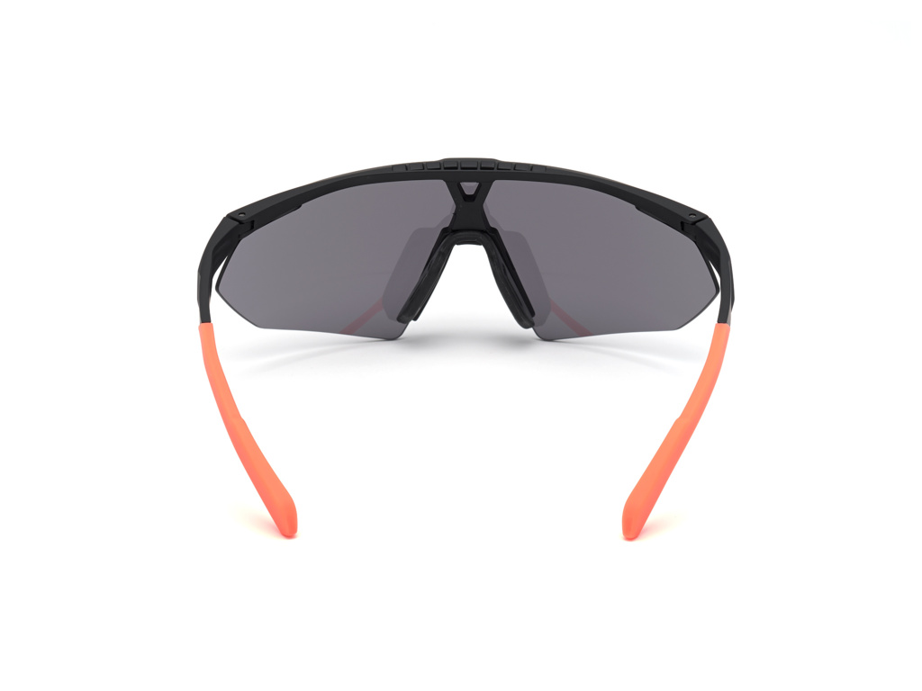 Slnečné okuliare ADIDAS Sport SP0015 Matte Black/Smoke