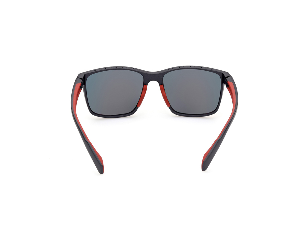 Slnečné okuliare ADIDAS Sport SP0035 Matte Black/Roviex Mirror