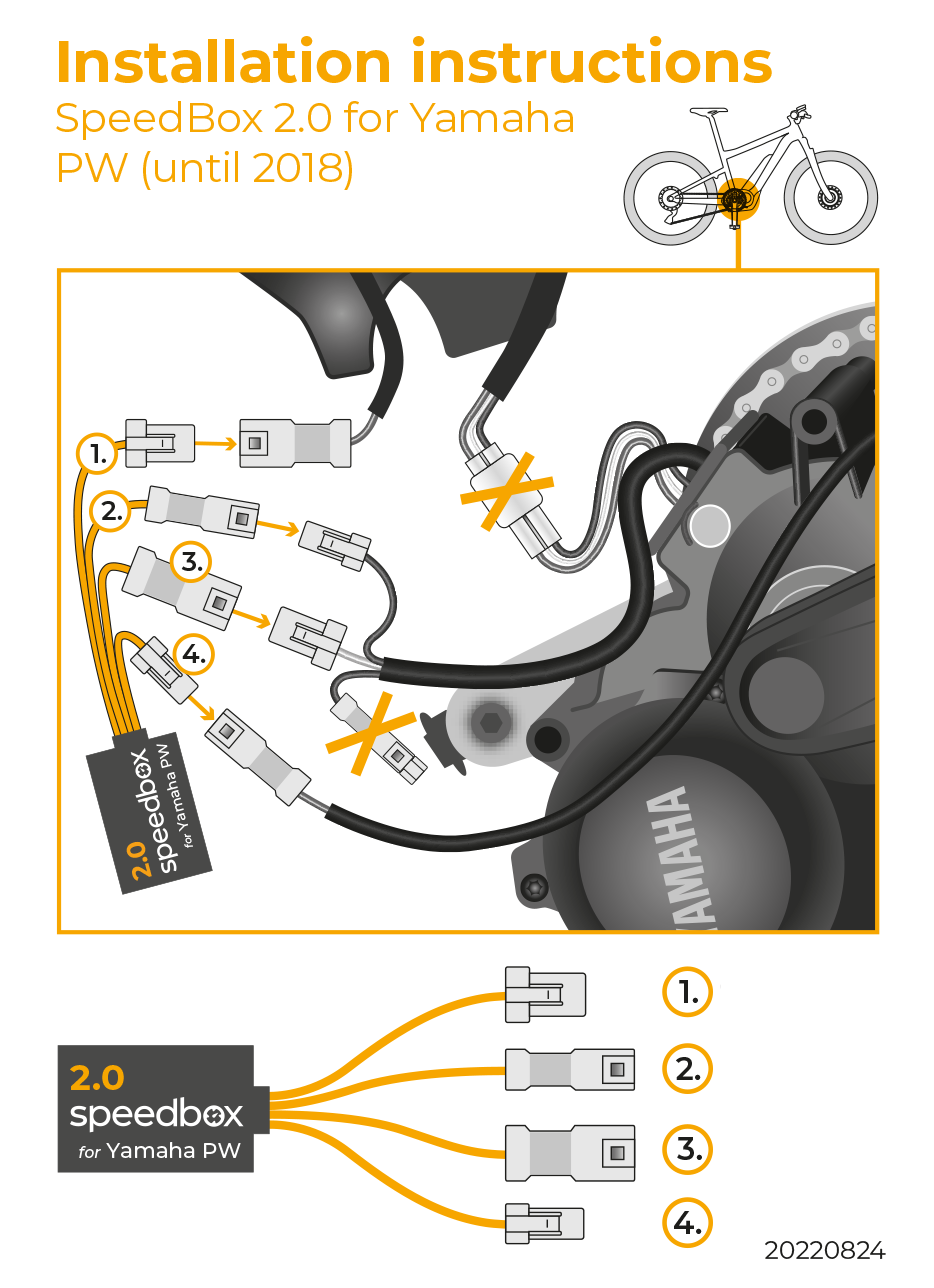 SpeedBox 2.0 pre Yamaha PW (do 2018)
