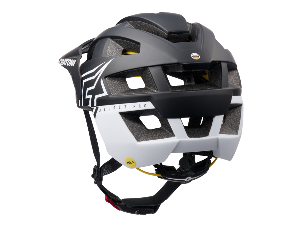 Prilba CRATONI AllSet Pro MIPS Black/White Matt 2025