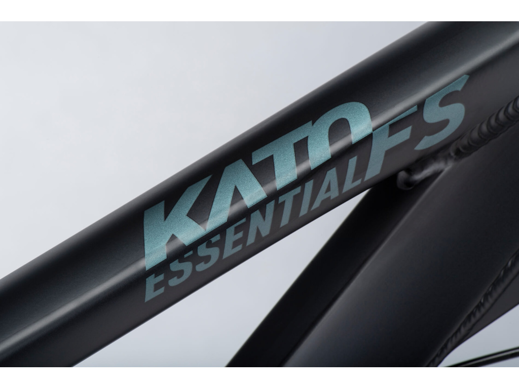 GHOST Kato FS Essential 27.5 Black/Green Matt 2025