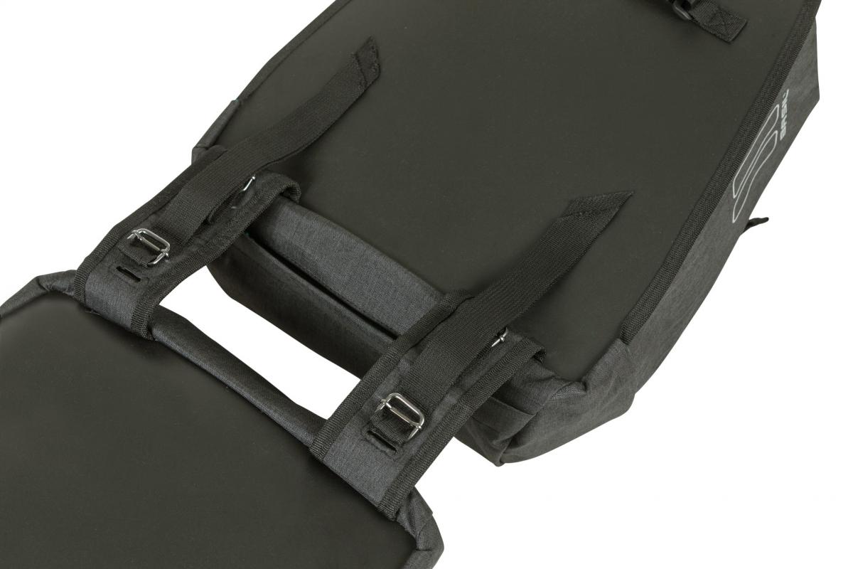 Basil DISCOVERY 365D DOUBLE BAG M čierna melange