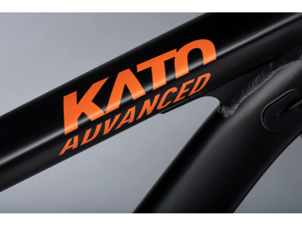 GHOST Kato Advanced 29 Black/Orange Matt 2025