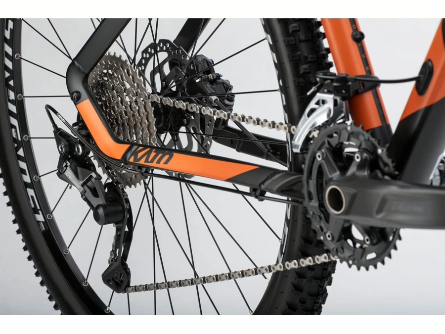 GHOST Kato Advanced 27.5 Black/Orange Matt 2025 - M