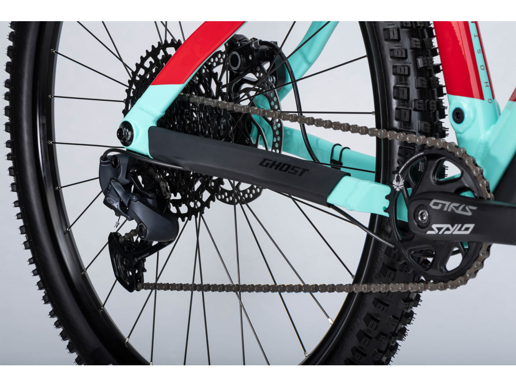 GHOST Nirvana Trail Universal 27.5 Green/Red 2025 - S