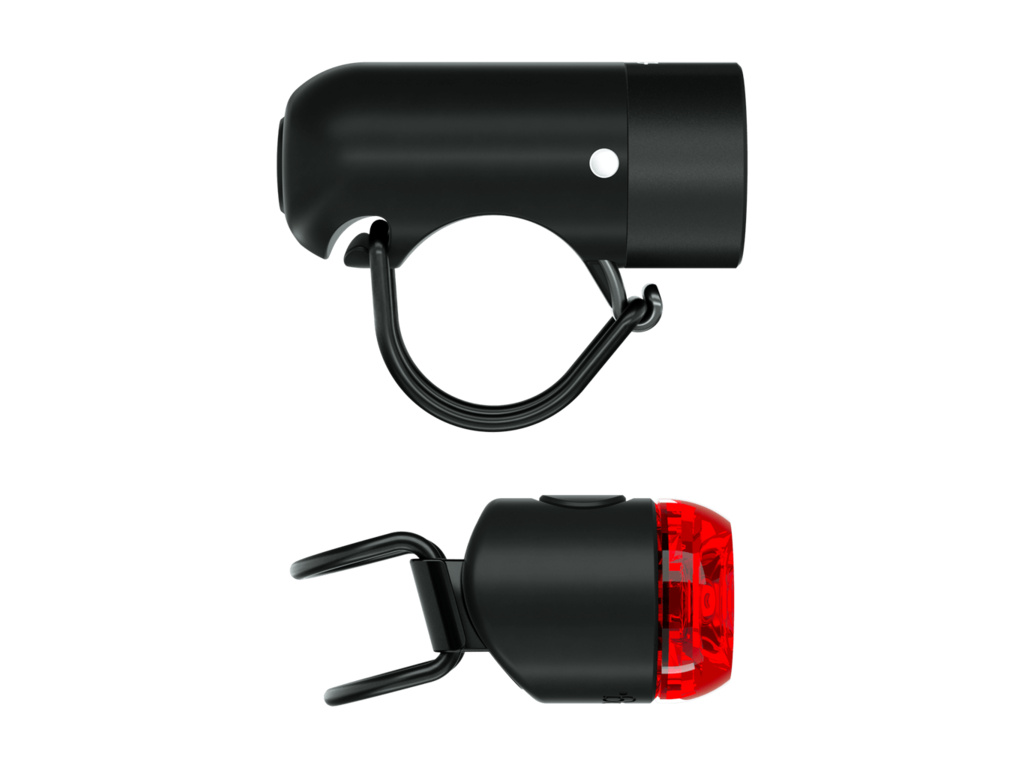 Sada svetiel KNOG Plug Twinpack Black