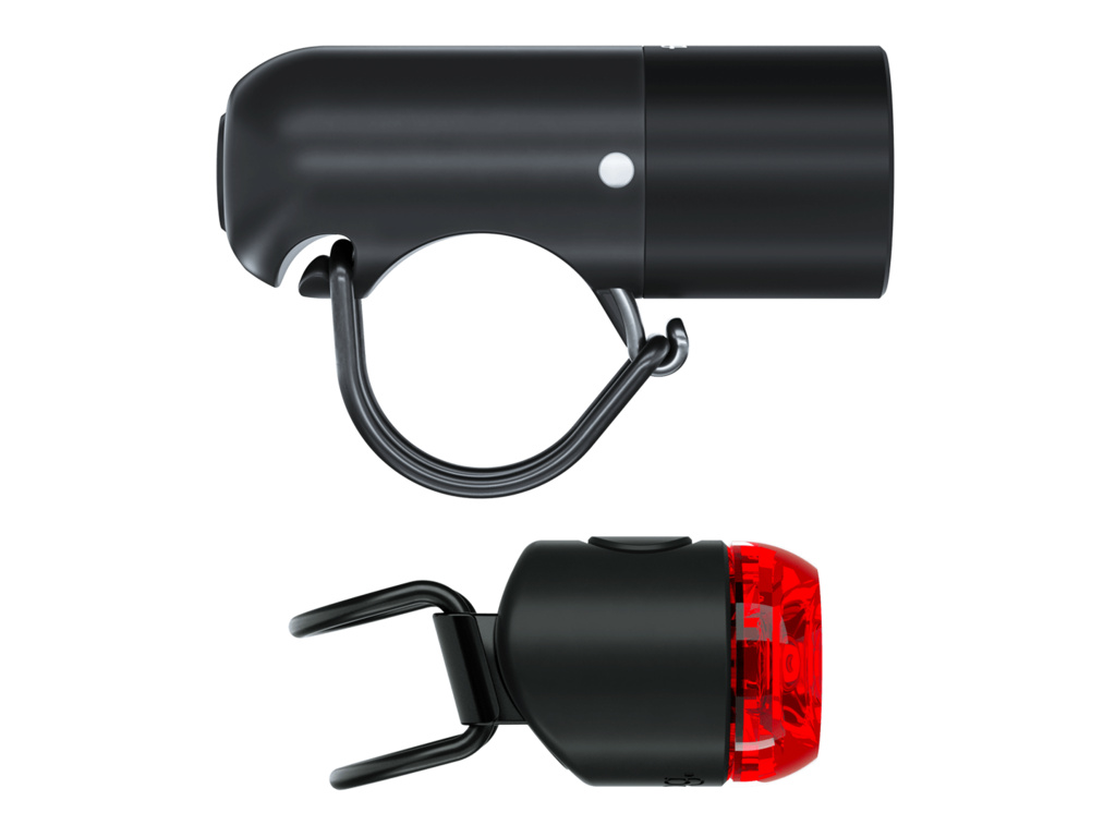 Sada svetiel KNOG Plugger Twinpack Black