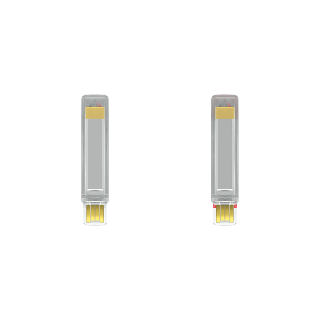 Sada bežeckých blikačiek KNOG Plus Free - Translucent
