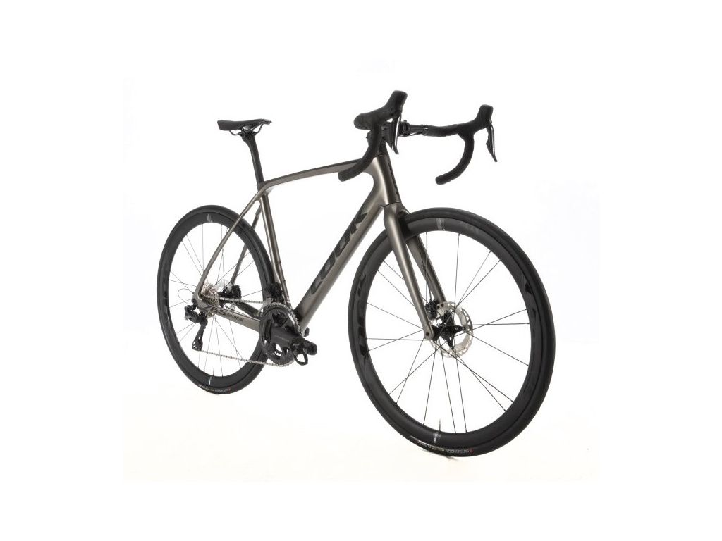 LOOK 765 Optimum 2 Disc Charcoal Metallic Black Satin ULT Di2 R38D Wheel 2024