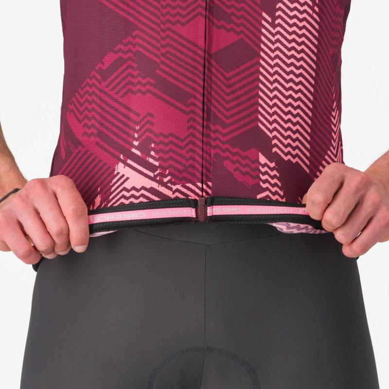 Castelli 10813 #GIRO SIENA bordový - XXL