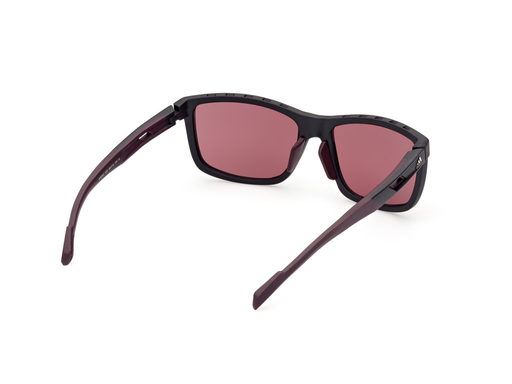 Slnečné okuliare ADIDAS Sport SP0047 - Matte Black / Bordeaux