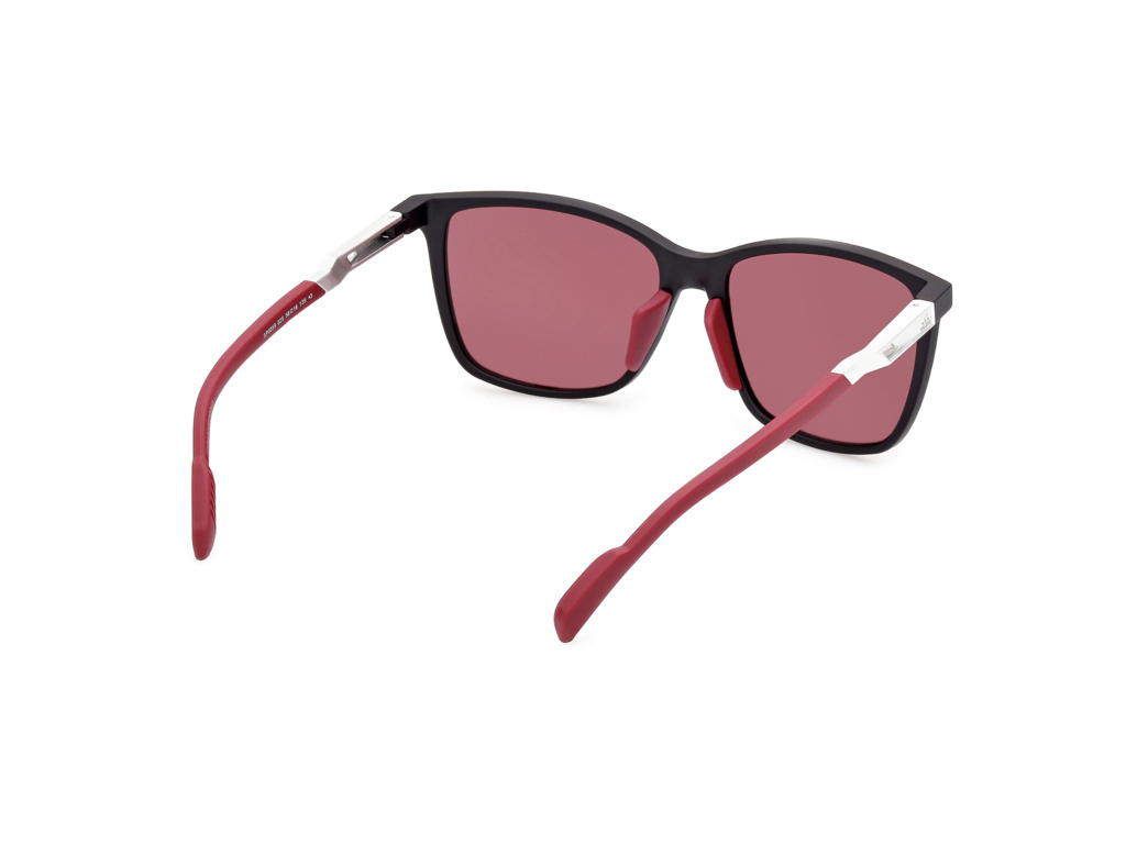 Slnečné okuliare ADIDAS Sport SP0059 - Matte Black / Bordeaux