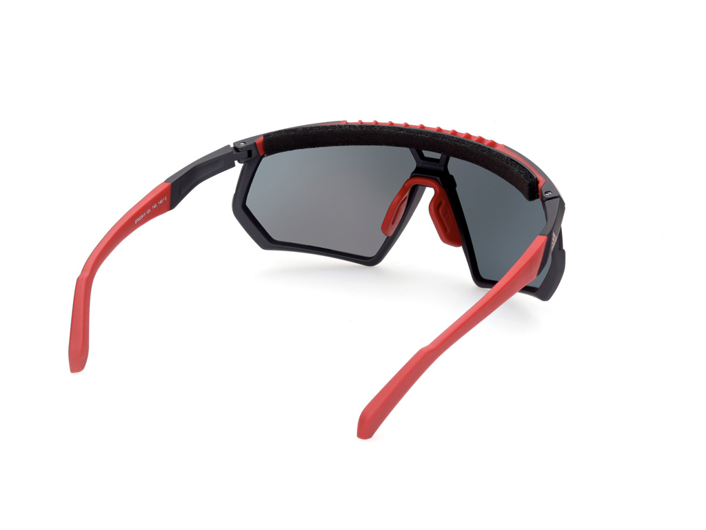 Slnečné okuliare ADIDAS Sport SP0029-H - Matte Black/Roviex Mirror