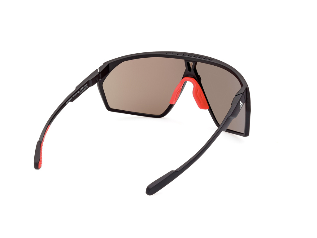 Slnečné okuliare ADIDAS Sport SP0073 - Matte Black/Roviex Mirror
