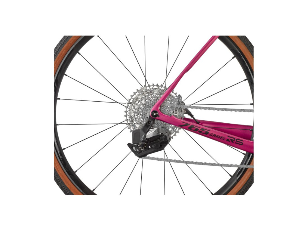 LOOK 765 Gravel RS Apex AXS 1x12 Purple Pink / Fulcrum Rapid Red 500 2025 - S