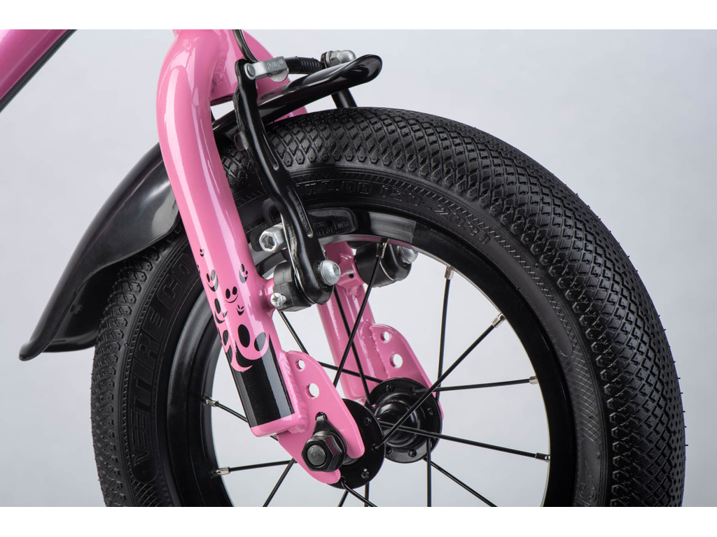 GHOST Powerkid 12 Metallic Black/Pearl Pink Gloss 2025