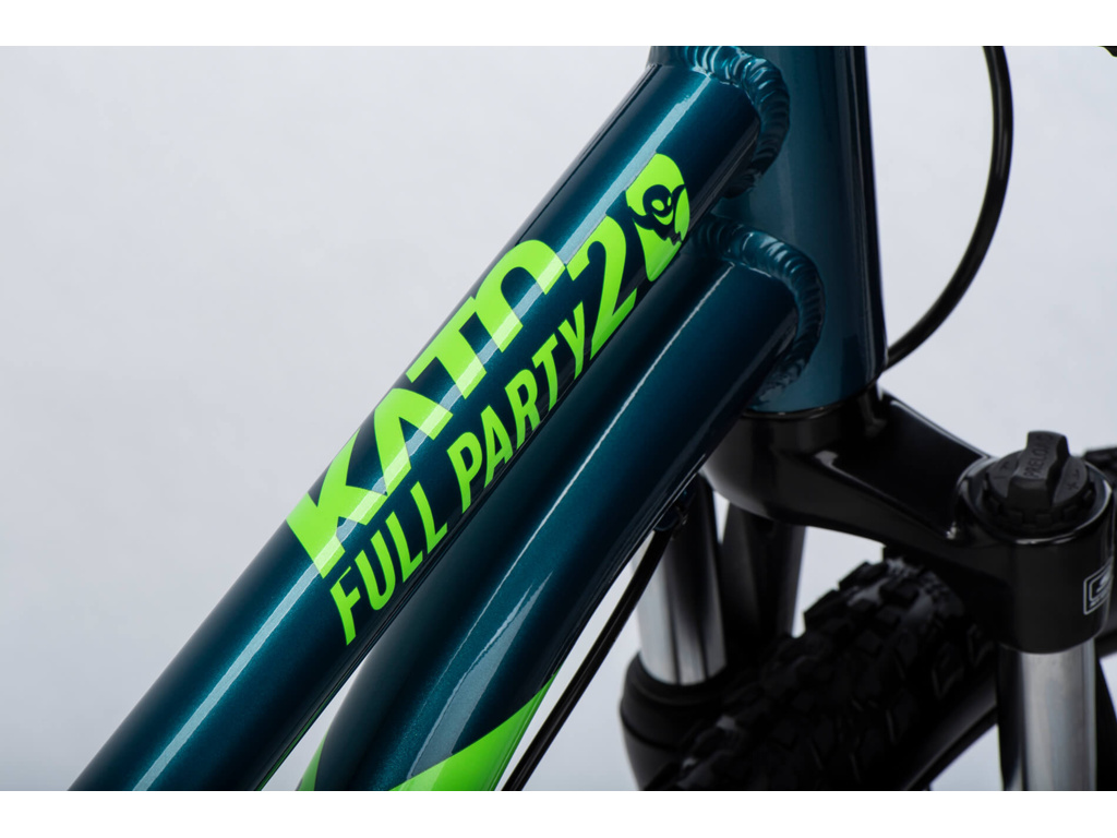 GHOST Kato 20 Full Party Dirty Blue/Lime Gloss 2025