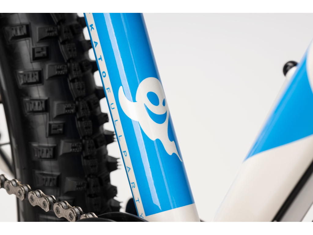GHOST Kato 24 Full Party Bright Blue/Pearl White Gloss 2025