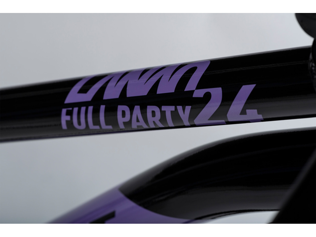 GHOST Lanao 24 Full Party Black/Metallic Purple Gloss 2025