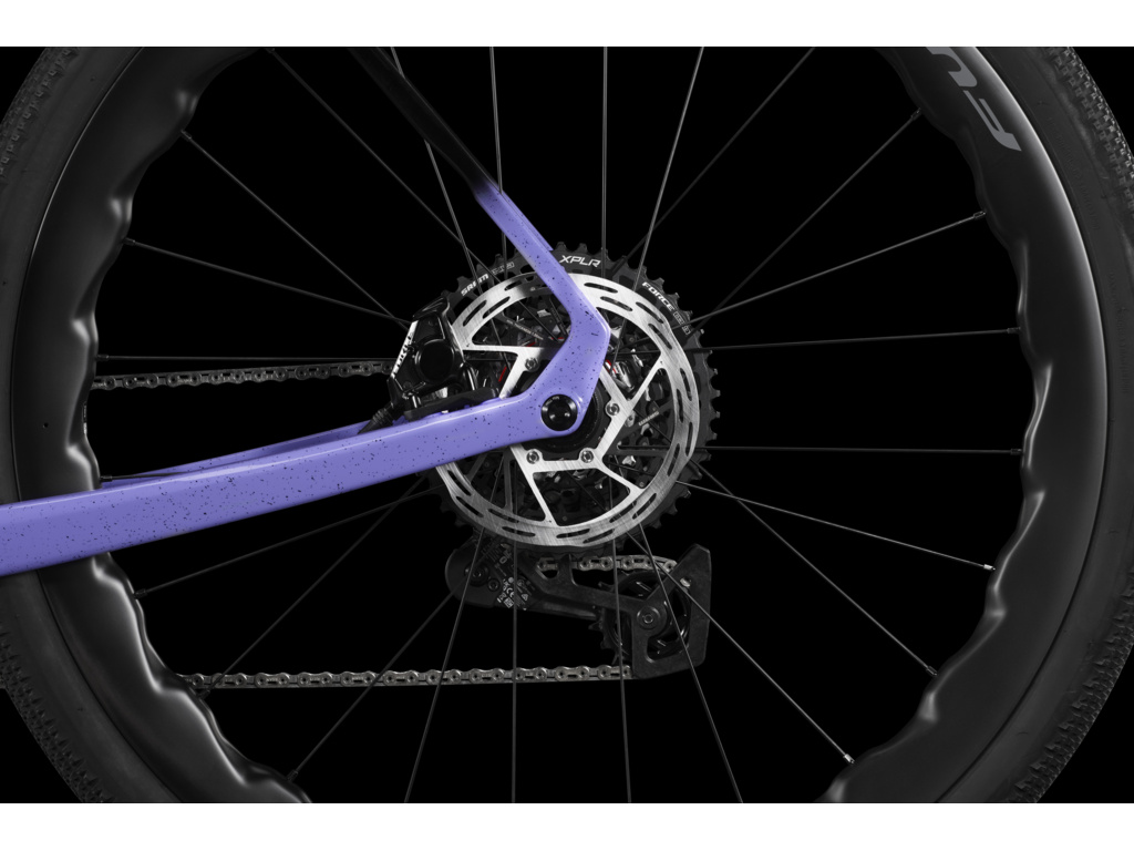 LOOK G85 Speckled Purple/Neon Red Sram Force XLPR AXS Fulcrum Soniq 2026