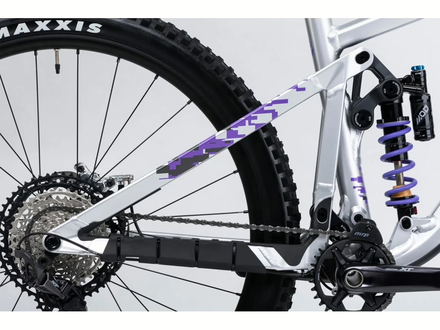 GHOST Riot AM Full Party 29 Silver/Electric Purple 2022 - L