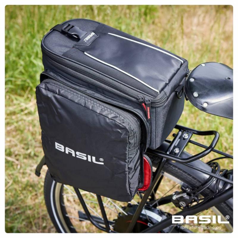 Basil SPORT DESIGN TRUNKBAG Čierna