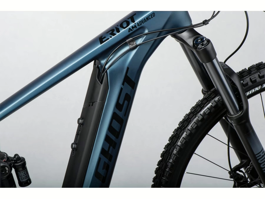 GHOST E-Riot AM CF/AL 160/160 Advanced B750 Blue/Black 2024 - XL