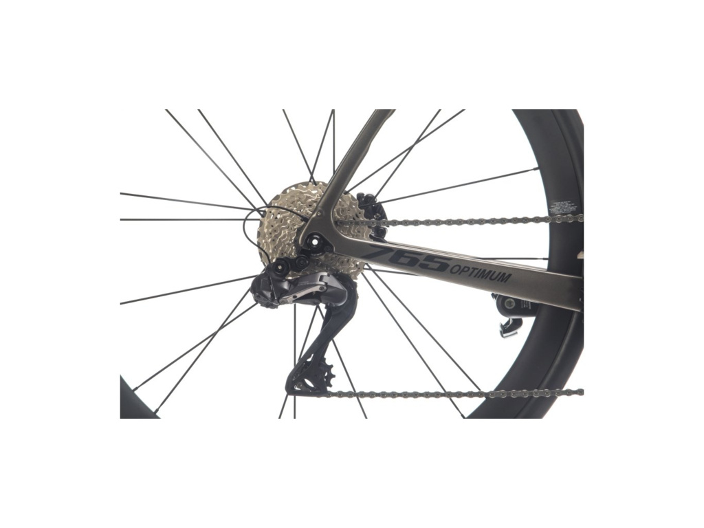 LOOK 765 Optimum 2 Disc Charcoal Metallic Black Satin ULT Di2 R38D Wheel 2024