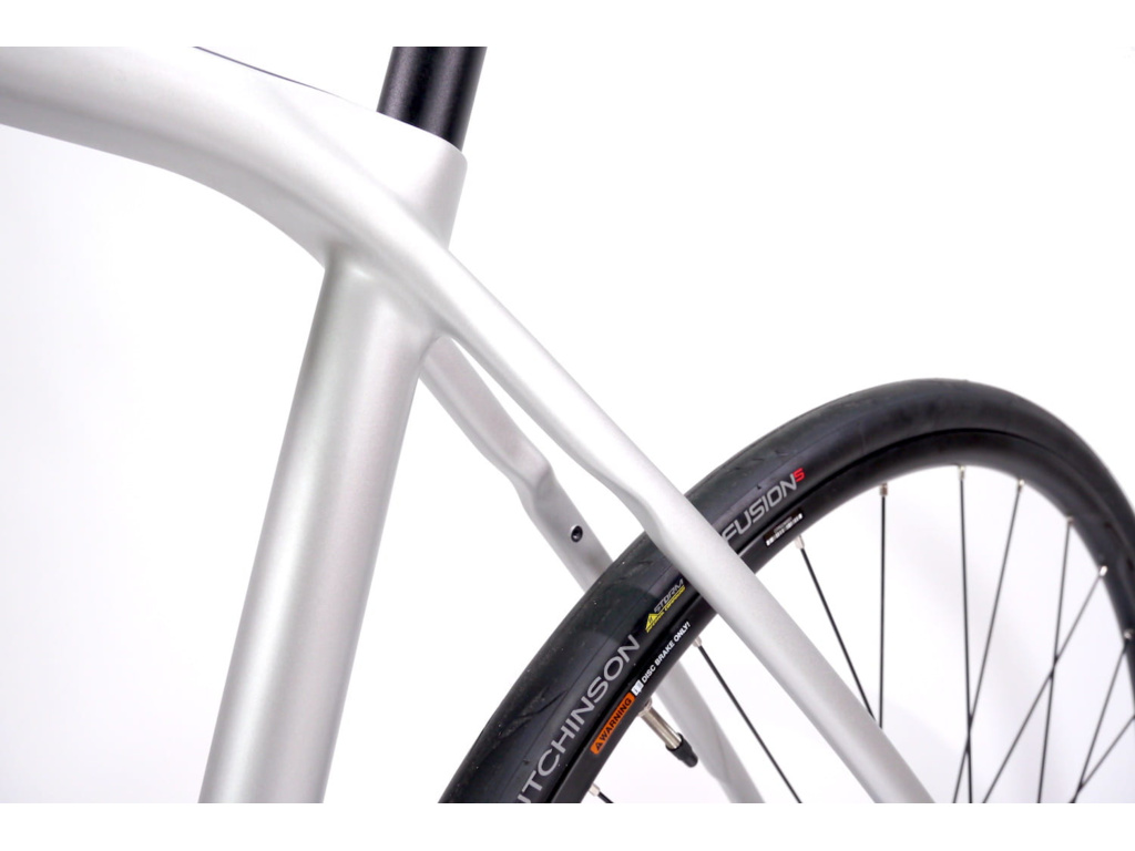 LOOK 765 Optimum 2 Disc Metallic Silver True Blood Satin 105 Mix 12 Shimano Wh-RS171 2025